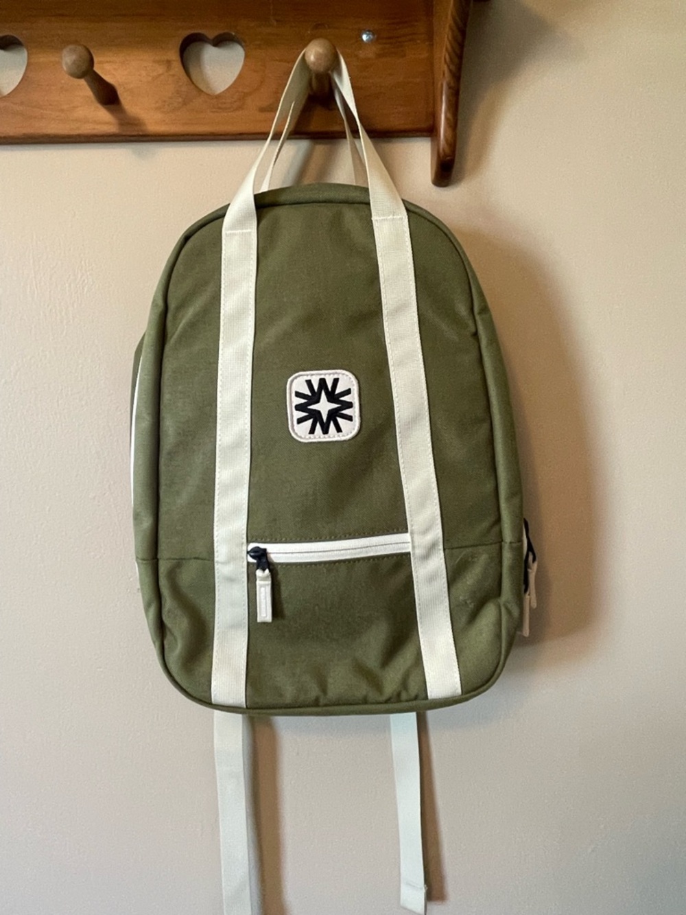 Walker Goods Olive Green Canvas Backpack - toddler backpack